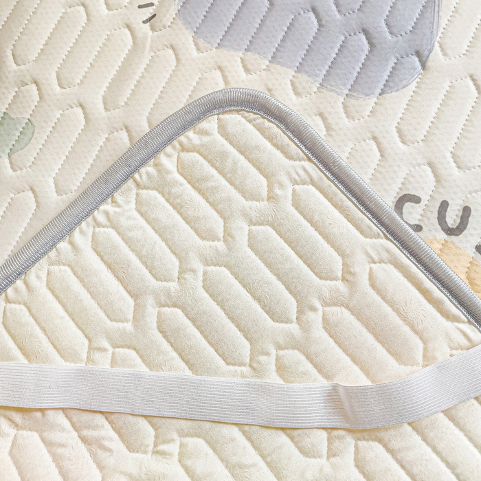 91家纺网 家纺一手货源 找家纺 富馨莱 2025新款A类凉感丝空气纤维凉席学生款 萌萌龙