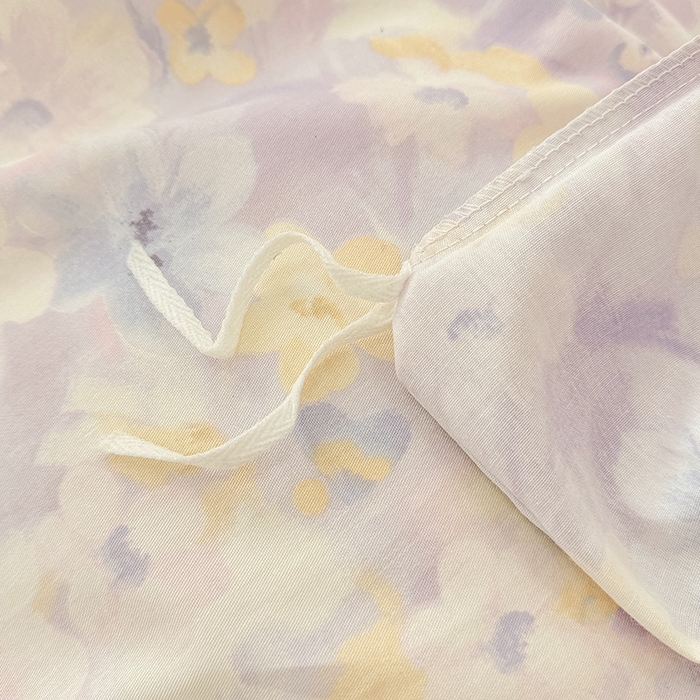 91家纺网 家纺一手货源 找家纺 绵庭家纺 2025新款12868全棉套件单品系列二单被套 香颂蝶舞