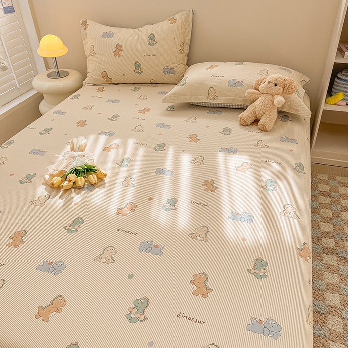 91家纺网 家纺一手货源 找家纺 （总）2025新款12868全棉套件单品系列二单床笠