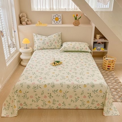 91家纺网 家纺一手货源 找家纺 （总）绵庭家纺 2025新款12868全棉套件单品系列二单床单