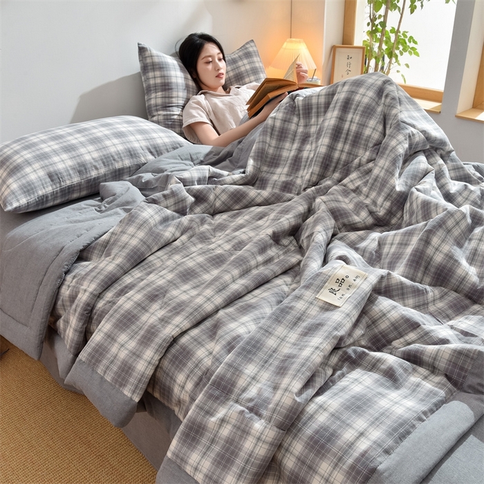 91家纺网 家纺一手货源 找家纺 凡心2025新款包检测假一罚十 百分百棉花填充 夏凉被空调被可机洗直播可过质检 简兮兰