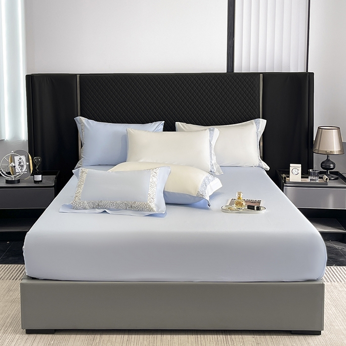 91家纺网 家纺一手货源 找家纺 （总）2025新款轻奢A类母婴级长绒棉全工艺刺绣四件套纯棉全棉高端春夏季爆款床上用品