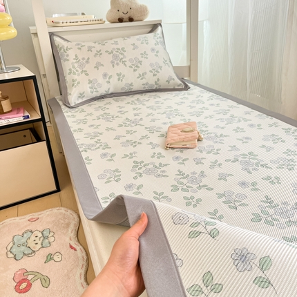 91家纺网 家纺一手货源 找家纺 （总）川悦生活2025新款小清新冰藤席学生款