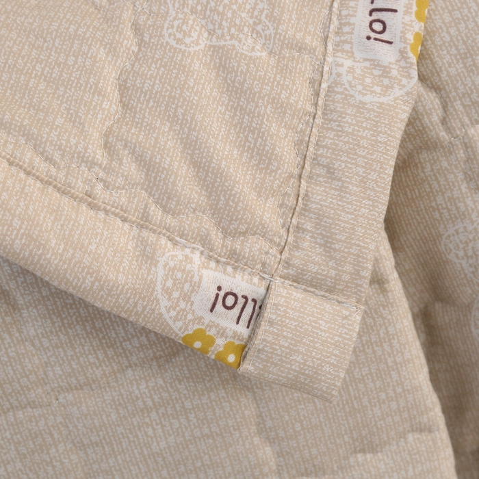 91家纺网 家纺一手货源 找家纺 被多多被业 2025新款亲肤绒多针绗绣工艺夏被空调被 栀子花信