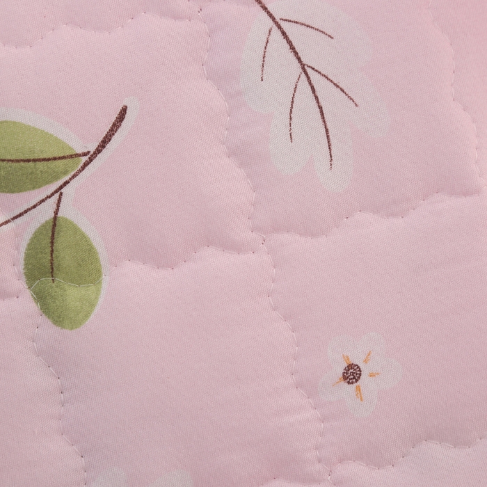 91家纺网 家纺一手货源 找家纺 被多多被业 2025新款亲肤绒多针绗绣工艺夏被空调被 满园花开