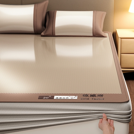 91家纺网 家纺一手货源 找家纺 （总）初家居（原微来） 2025新款夏季轻柔丝系列冰丝席-凉感席系列