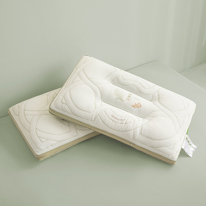 91家纺网 家纺一手货源 找家纺 （总）云熙枕业 2025新款草本植物中药包护颈枕枕头枕芯