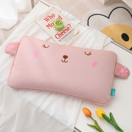 91家纺网 家纺一手货源 找家纺 （总）芯洲 2025新款荞麦枕凉感冰豆豆卡通学生可爱荞麦枕芯护颈枕头