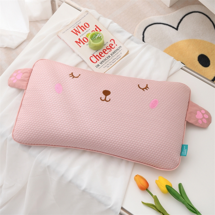 91家纺网 家纺一手货源 找家纺 （总）芯洲 2025新款荞麦枕凉感冰豆豆卡通学生可爱荞麦枕芯护颈枕头