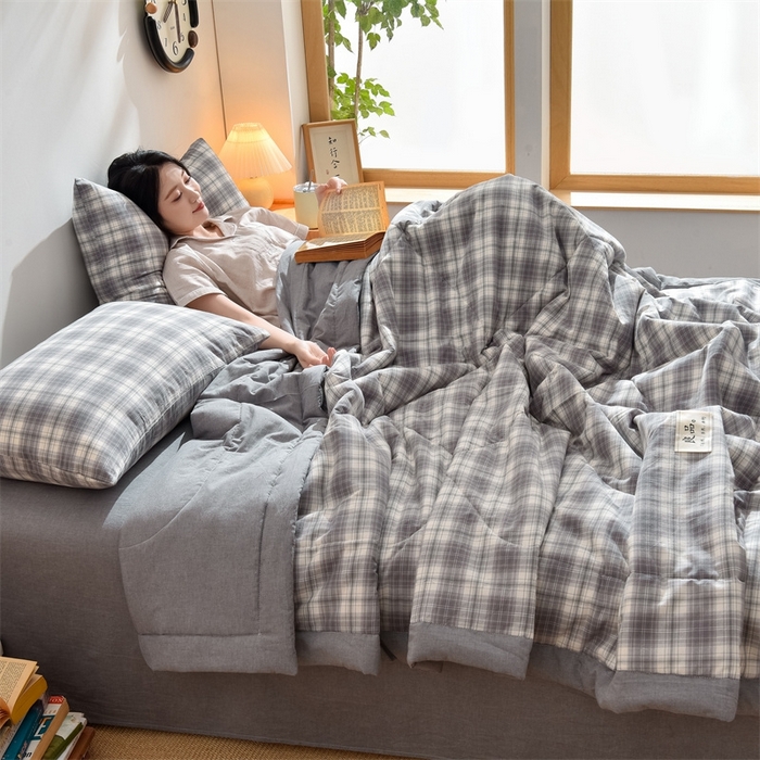 91家纺网 家纺一手货源 找家纺 凡心2025新款包检测假一罚十 百分百棉花填充 夏凉被空调被可机洗直播可过质检 简兮兰