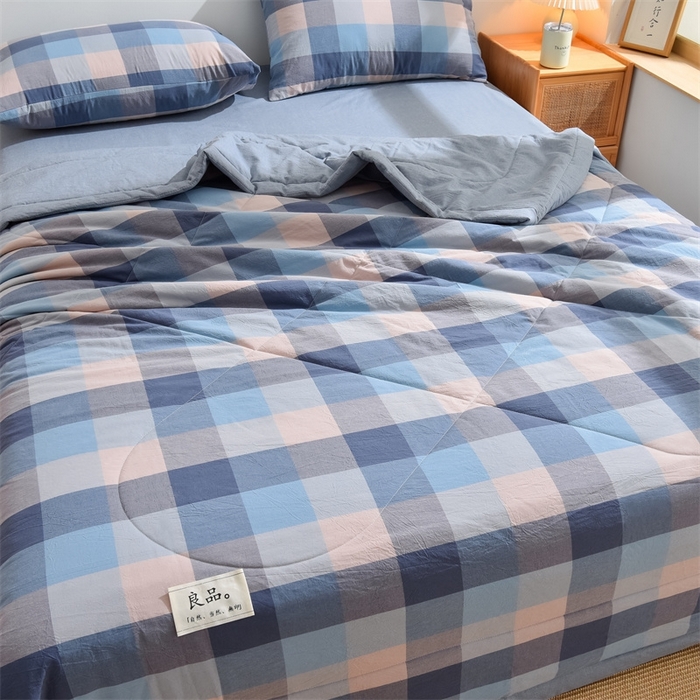 91家纺网 家纺一手货源 找家纺 凡心2025新款包检测假一罚十 百分百棉花填充 夏凉被空调被可机洗直播可过质检 海蓝格