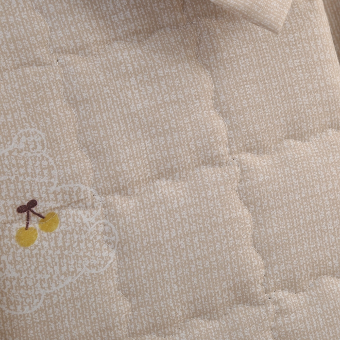 91家纺网 家纺一手货源 找家纺 被多多被业 2025新款亲肤绒多针绗绣工艺夏被空调被 栀子花信