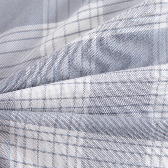 91家纺网 家纺一手货源 找家纺 （总）芯洲 2025新款全棉荞麦枕简约格子韩式护颈老粗布成人枕头枕芯