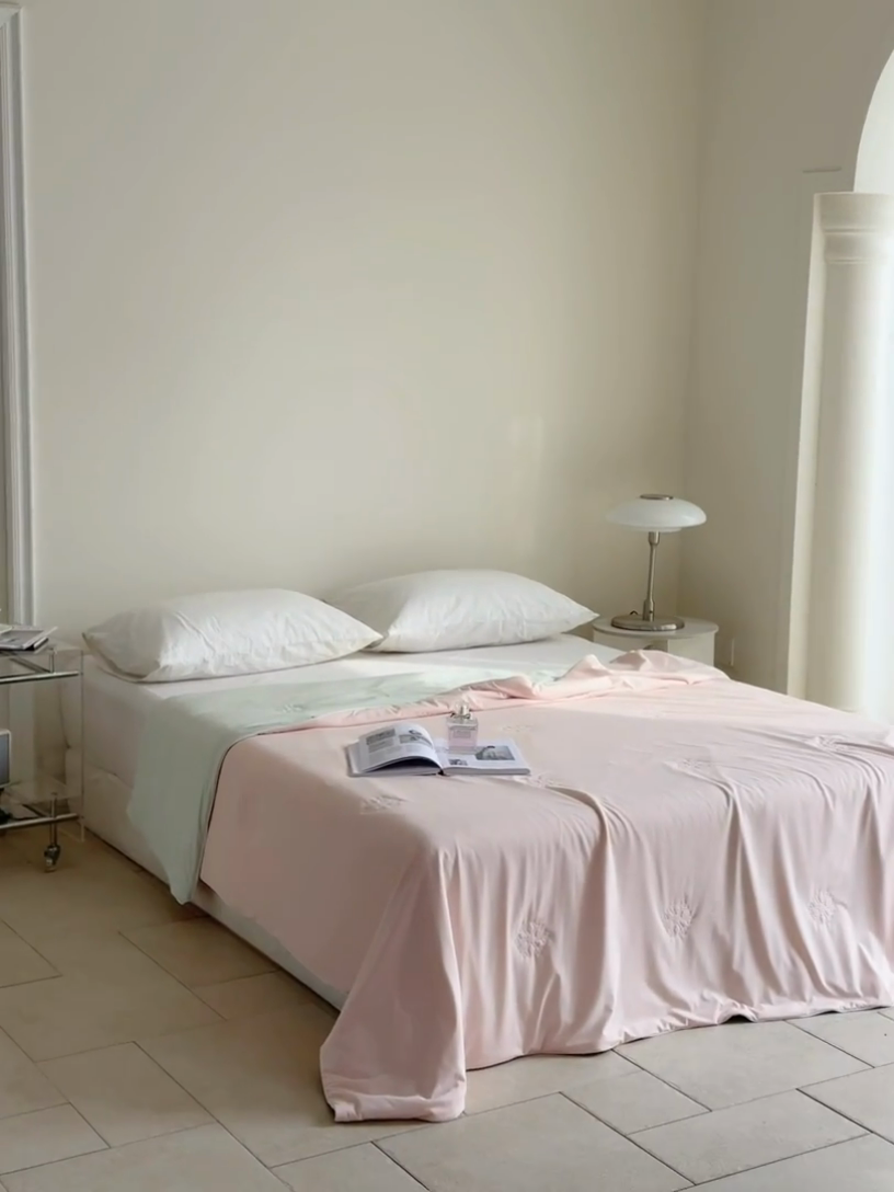 91家纺网 家纺一手货源 找家纺 （总）法芙娜家纺  2025新品雪花冰皮被170克锦纶氨纶空调被夏被