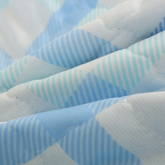 91家纺网 家纺一手货源 找家纺 被多多被业 2025新款亲肤绒多针绗绣工艺夏被空调被 发呆的小花