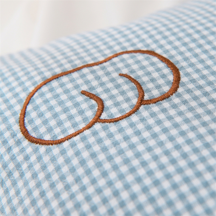 91家纺网 家纺一手货源 找家纺 （总）2025新款荞麦枕卡通水洗棉全棉小兔兔儿童学生枕芯枕头