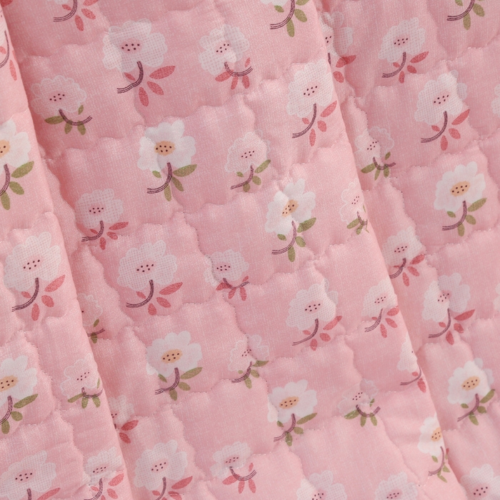 91家纺网 家纺一手货源 找家纺 被多多被业 2025新款亲肤绒多针绗绣工艺夏被空调被 樱花恋记