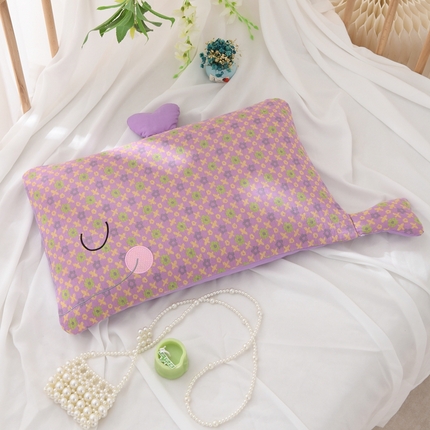 91家纺网 家纺一手货源 找家纺 （总）芯洲 2025新款荞麦双层纱卡通儿童学生枕家用枕头枕芯