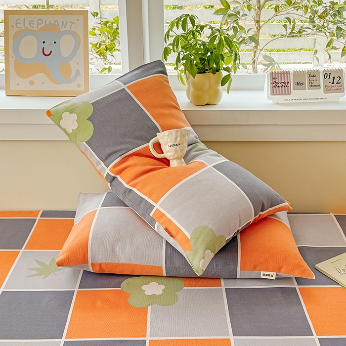 91家纺网 家纺一手货源 找家纺 （总）博弈家纺   2025新款亲肤舒适原棉老粗布床单凉席三件套系列