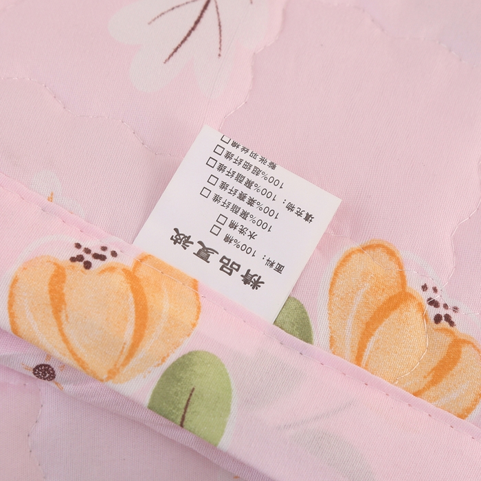 91家纺网 家纺一手货源 找家纺 被多多被业 2025新款亲肤绒多针绗绣工艺夏被空调被 满园花开