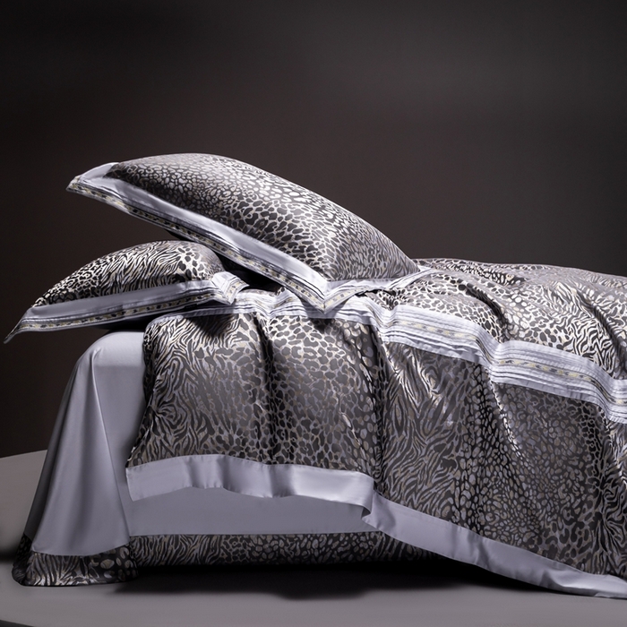 91家纺网 家纺一手货源 找家纺 （总）品家居 A版色织提花长绒棉四件套-达尼卡