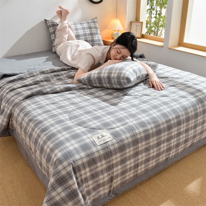 91家纺网 家纺一手货源 找家纺 凡心2025新款包检测假一罚十 百分百棉花填充 夏凉被空调被可机洗直播可过质检 简兮兰