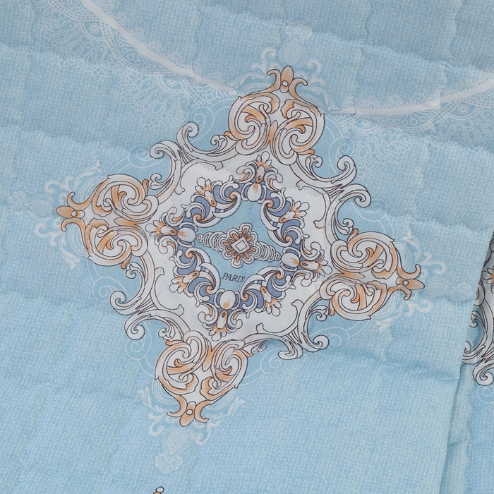 91家纺网 家纺一手货源 找家纺 被多多被业 2025新款亲肤绒多针绗绣工艺夏被空调被 盛世佳人