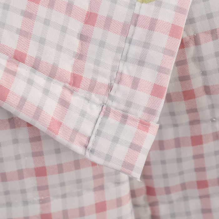 91家纺网 家纺一手货源 找家纺 被多多被业 2025新款亲肤绒多针绗绣工艺夏被空调被 一朵花