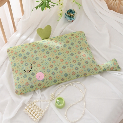 91家纺网 家纺一手货源 找家纺 （总）芯洲 2025新款荞麦双层纱卡通儿童学生枕家用枕头枕芯