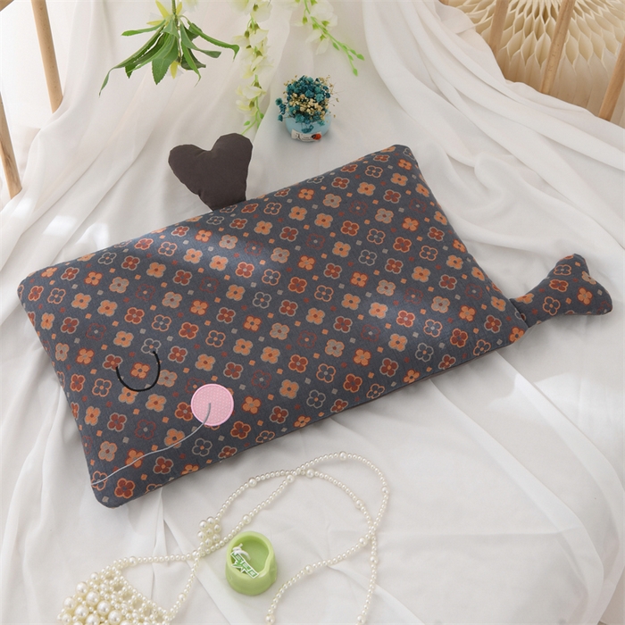 91家纺网 家纺一手货源 找家纺 （总）芯洲 2025新款荞麦双层纱卡通儿童学生枕家用枕头枕芯