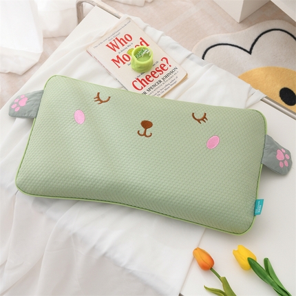 91家纺网 家纺一手货源 找家纺 （总）芯洲 2025新款荞麦枕凉感冰豆豆卡通学生可爱荞麦枕芯护颈枕头