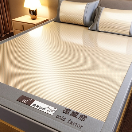 91家纺网 家纺一手货源 找家纺 （总）初家居（原微来） 2025新款夏季轻柔丝系列冰丝席-凉感席系列