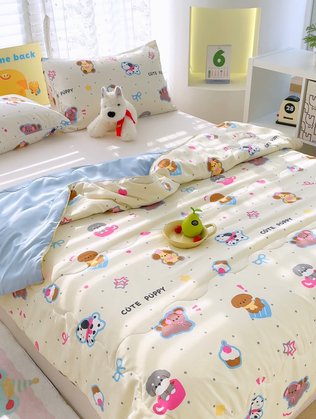 91家纺网 家纺一手货源 找家纺 弗苓家纺 2025新款A类皱皱纱印花夏被 乐翻天