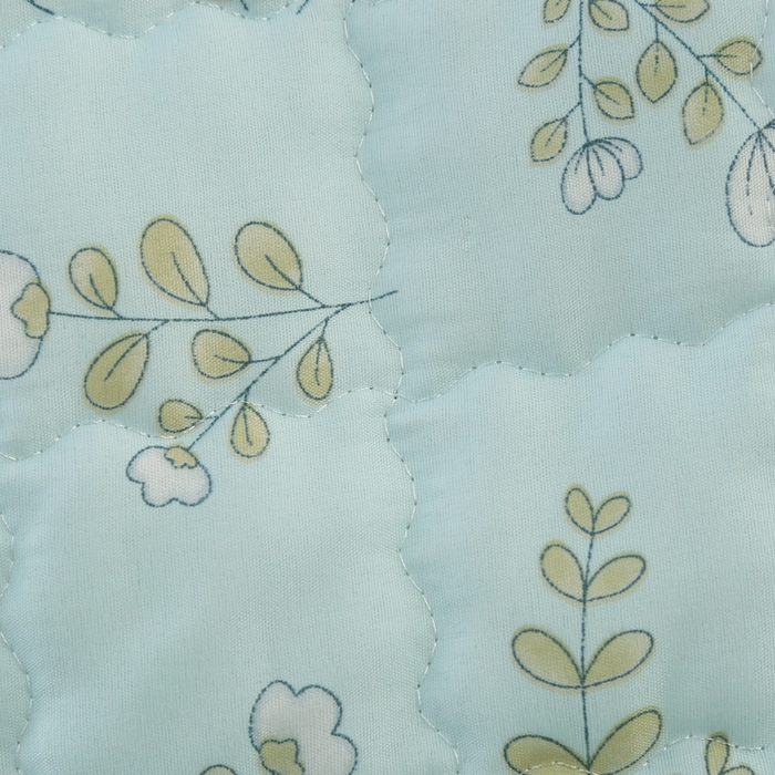 91家纺网 家纺一手货源 找家纺 被多多被业 2025新款亲肤绒多针绗绣工艺夏被空调被 花园