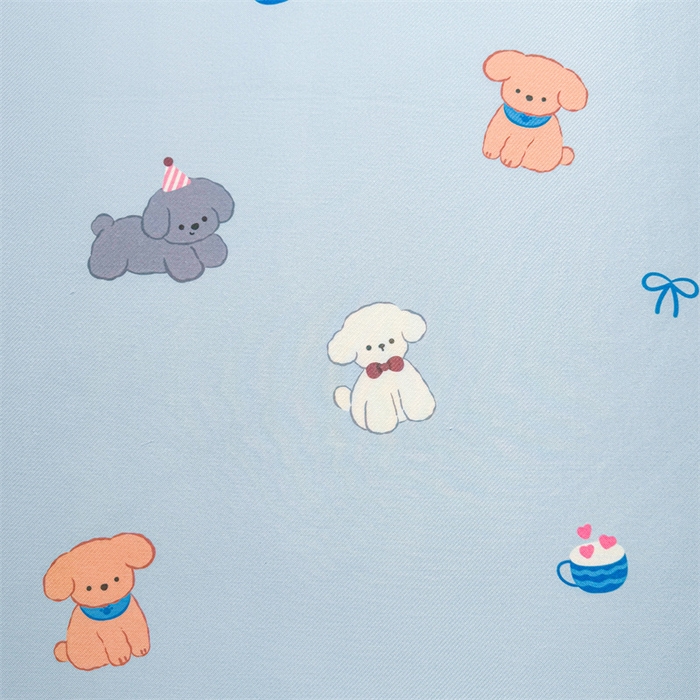 91家纺网 家纺一手货源 找家纺 雯豆2025春夏新款碳光冰丝席三件套A类凉感印花三明治凉席 碳光冰丝席-绑带款-旺财-1