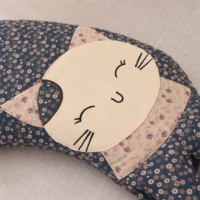 91家纺网 家纺一手货源 找家纺 芯洲 （总）2025年新款幸福小猫全棉儿童成人通用枕芯卡通枕头