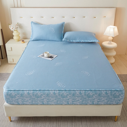 91家纺网 家纺一手货源 找家纺 （总）鑫琪莱 2025新款5D立体雕花凉感豆豆冰丝席凉席席子系列