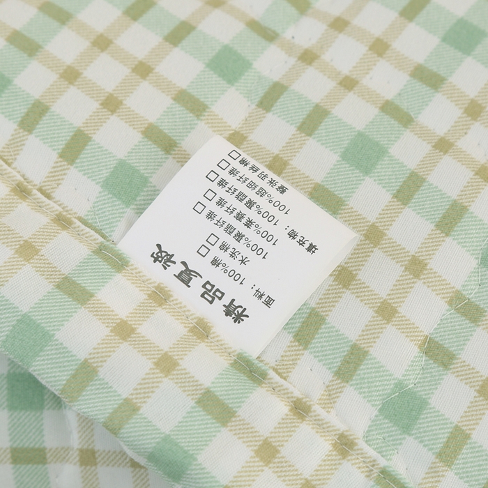 91家纺网 家纺一手货源 找家纺 被多多被业 2025新款亲肤绒多针绗绣工艺夏被空调被 一朵花-绿