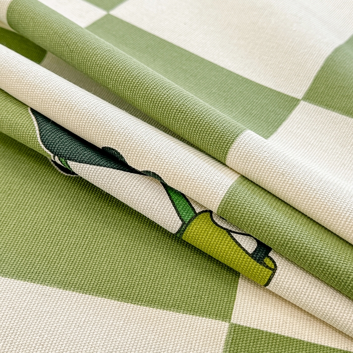 91家纺网 家纺一手货源 找家纺 博弈家纺   2025新款亲肤舒适原棉老粗布床单凉席三件套系列 可爱熊猫