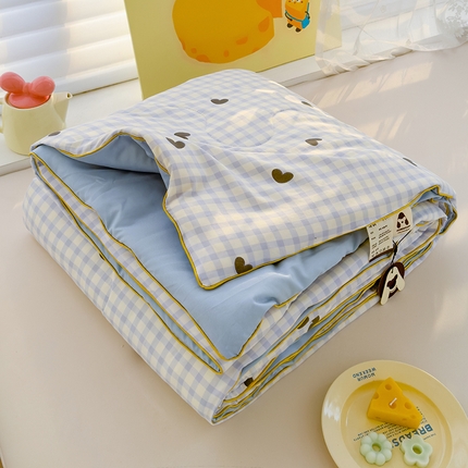 91家纺网 家纺一手货源 找家纺 （总）弗苓家纺 2025新款A类皱皱纱印花夏被