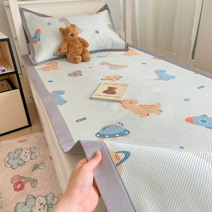 91家纺网 家纺一手货源 找家纺 （总）川悦生活2025新款小清新冰藤席学生款