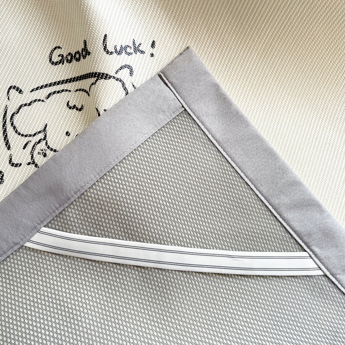 91家纺网 家纺一手货源 找家纺 川悦生活2025新款小清新冰藤席学生款 开心旺仔