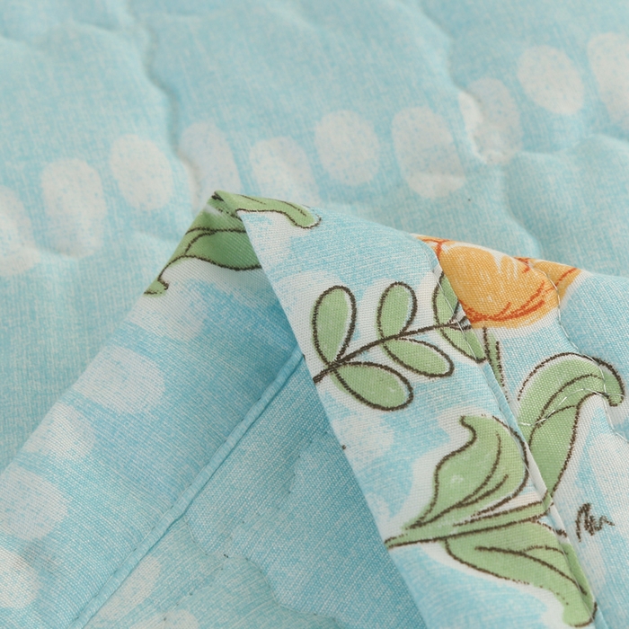 91家纺网 家纺一手货源 找家纺 被多多被业 2025新款亲肤绒多针绗绣工艺夏被空调被 花开半夏