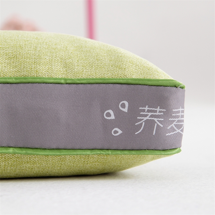 91家纺网 家纺一手货源 找家纺 （总）芯洲 2025新款荞麦枕艾草枕舒睡养生棉麻枕芯枕头