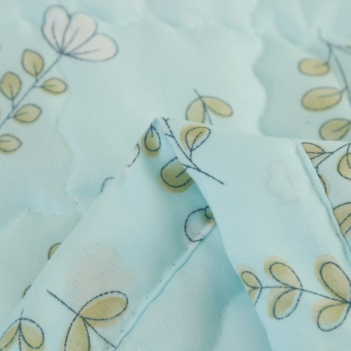 91家纺网 家纺一手货源 找家纺 被多多被业 2025新款亲肤绒多针绗绣工艺夏被空调被 花园