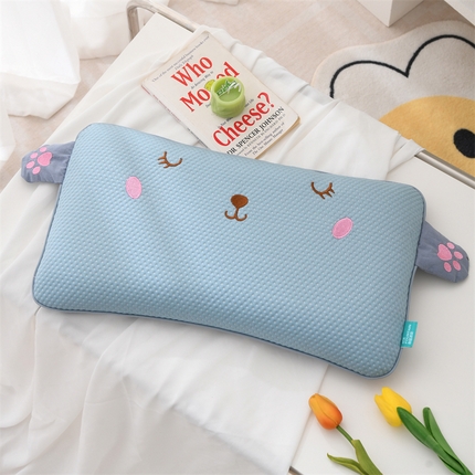 91家纺网 家纺一手货源 找家纺 （总）芯洲 2025新款荞麦枕凉感冰豆豆卡通学生可爱荞麦枕芯护颈枕头