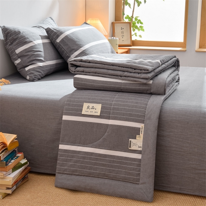 91家纺网 家纺一手货源 找家纺 凡心2025新款包检测假一罚十 百分百棉花填充 夏凉被空调被可机洗直播可过质检 宽双线冷灰