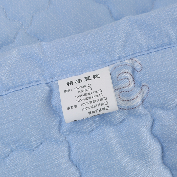 91家纺网 家纺一手货源 找家纺 被多多被业 2025新款亲肤绒多针绗绣工艺夏被空调被 缘梦花艺