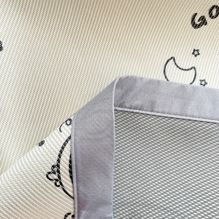 91家纺网 家纺一手货源 找家纺 川悦生活2025新款小清新冰藤席学生款 开心旺仔