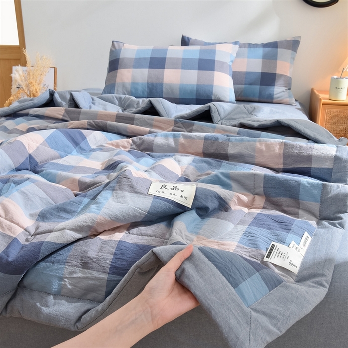 91家纺网 家纺一手货源 找家纺 凡心2025新款包检测假一罚十 百分百棉花填充 夏凉被空调被可机洗直播可过质检 海蓝格